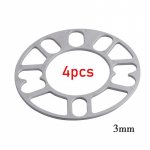 4 tk Auto rattavahepuksid Alumiiniumist veljevahedetailid Vaheplaadid 4 r&otilde;ngale 5 kinnitus 4x100 4x114,3 5x105 5x108 5x112 5x115 5x114,3 5x120