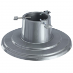 KADAX Stojak Pod Choinkę Choinkowy Podstawka Na Choinkę 2 m Srebrny