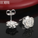 925 Sterling Silver Rose Piercing K&otilde;rvar&otilde;ngad Mood Pulmaehted 1.00*1.00cm