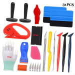 31x autoakna tooni paigalduskomplekt, multifunktsionaalne vin&uuml;&uuml;lkattega kaabits