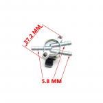 E-Ton Lightning 50 40cc 50cc 90cc Polarise mootorratta ATV Dirt Pit Bike 3-suunalise k&uuml;tusepaagi kraani taskukraaniklapi l&uuml;liti jaoks