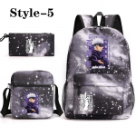 Mustriline kolmeosaline seljakott Uus mood Kool Kvaliteetne seljakott &Otilde;lakott Pinal S&uuml;learvuti seljakott