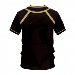 Anime Blue Lock MICHAEL KAISER 3D Prindiga meeste T-s&auml;rk suures suuruses Moodne l&uuml;hikeste varrukatega spordi T-s&auml;rk 6XL