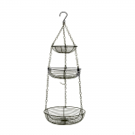 3 Tier Hanging Basket, Multifunctional Fruit Space Saving, Easy to Remove, Organizer