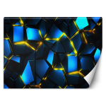 Tapeet Geomeetrilised kujundid 100x70 sinine