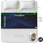 Voodi maandusmatt, 27''&times;78'', sisemine maandusalus parema une, valu ja stressi leevendamiseks, sisaldab maandusjuhet must