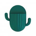 Hambaharja hoidik majapidamissein isekleepuv &otilde;mblusteta kaktusehoidik pardel Korraldaja &auml;ravooluriiul Vannitoa tarvikud tumeroheline v&auml;rv