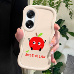 V&auml;rvitud muster Big Wave Edge pehme silikoon materjal Macaron telefoni &uuml;mbris p&otilde;rutuskindel kaitsev kummist &uuml;mbris OPPO Reno Realme jaoks OPPO A3S must