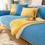 Rabbit pl&uuml;&uuml;s diivanipadi paksendatud soe Four Seasons universaalne diivani kate Uus p&otilde;hjamaise pl&uuml;&uuml;sist riidest r&auml;tik 70x70