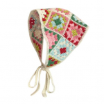 Prantsuse stiilis boheemlaste peapael heegeldatud lilledega pitsiga kolmnurkne pear&auml;t Halloweeni stiilis kudumine bandaan juuste aksessuaar must