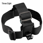 Libisemisvastane A-t&uuml;&uuml;pi peapael GoPro Hero 5/4/3 jaoks - V&auml;ikesed Ant Accessories m&auml;ekoera disainiga, kolm kummirihma Three headbands