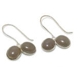 Chalcedony Handmade 925 Sterling Silver Jewelry Earring 1.18 j8u11