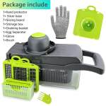 vegetable cutter multifunctional Slicer Fruit Potato Peeler Carrot Grater Kitchen accessories basket vegetable slicer