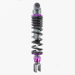 Universaalne 320 mm tagumine amortisaator, kiire aeglane reguleeritav summutusvedrustus Yamaha Honda roller Dio Nmax ATV Quad Dirt Bike jaoks lilla