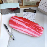 Loominguline simulatsioon taimne lihapliiats, naljakas realistlik &otilde;pilase 3D-pliiatsikott Kirjatarvete korraldaja Kawaii koolitarbed 24*12cm