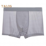 Meeste Bokser Aluspesu Elastne V&ouml;&ouml;koha keskosa U-kumerad &uuml;hev&auml;rvilised l&uuml;hikesed p&uuml;ksid Alusp&uuml;ksid Lai v&ouml;&ouml;koht J&auml;&auml;siidist &otilde;hukesed alusp&uuml;ksid XXL must