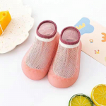 Kevad-suvi Uued kammitud puuvillased libisemiskindlad hingavad laste pehme tallaga jalan&otilde;ud Baby Walking v&otilde;rgust p&otilde;randasokid 20 sinine