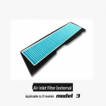 Tesla mudel 3 (21-23) &Otilde;hu sisselaske kaitse ja tolmufiltri kate