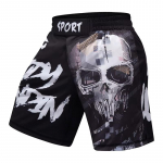 Kolju Briti MMA Muay Thai Kickboxing Poksi l&uuml;hikesed p&uuml;ksid V&otilde;itluskunst UFC Poksija Unisex Mehed Naised P&uuml;ksid V&otilde;itlus Fitness J&otilde;usaal Treening Sport Treeningshorts M