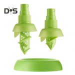 2tk Sidrunimahla pihusti Manuaalne tsitrusviljade pihusti hoidikuga Roheline tsitrusviljapihusti salatite jaoks Mereannid K&ouml;&ouml;giviljad Laimipressid mahlade jaoks roheline