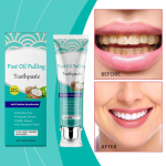 Valgendav ja plekieemaldav hambapasta valgendab hambaid ja hambaemaili kollaseid plekke ning parandab tervist 100g