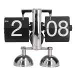 Klapikell Kvartsmehhanism K&otilde;rge T&auml;psus Retrostiil Roostevaba Teras Lihtne Kasutus Kvarts Clock black