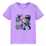 Dandys World prindiga T-s&auml;rk lastele poisile 10 aastat &Uuml;laosad 100% puuvillast multikatega anime l&uuml;hikese uhkusega t-s&auml;rk y2k one piece t&uuml;drukute riided 160