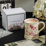 French Retro High-value Mug Niche Office Cup High-end Ceramic Coffee Cup 301-400ml