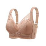 Naiste rinnahoidja, seksikas pesu Push Up rinnahoidjad, mugavad juhtmevabad rinnahoidjad, &otilde;huke kauss, suures suuruses pits Brlalette 36B must