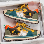 Meeste Kingad Tossud Meeste Vabaajajalatsid Tursked Vabaaja Luksus Meeste Jalutusk&auml;imiskingad Trend Matkakingad meestele Jooksukingad Meeste Jalatsid 41 kollane