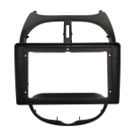 9-tollise 2-DIN-i autode armatuurlaua raam CAR DVD raam Raadio paneeli raam Navigatsioonipaneel Peugeot 206 2000-2010 jaoks 2-DIN Android