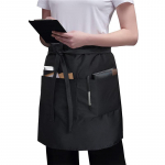 Universaalne unisex pool rinnaga rinnat&uuml;kiga p&otilde;ll Restoran k&ouml;&ouml;k kohvik teepood ettekandja peakokk vormiriietus v&ouml;&ouml;st l&uuml;hike p&otilde;ll taskutega