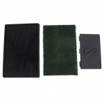 Koerapoisside jaoks M&auml;nguruhi Pissipadjad Lihtne Puhastada 3-kihiline S&uuml;steem Korduvkasutatav Kutsika Treening Kunstmuru Potialus Large Size with Baffle