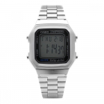 Casio A178wa 1adf A178wa 1a Digital Square Vintage Retro Public Metal Watch A178WA-1ADF