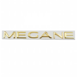 3D Metallist Auto Tagaluugi Kirjad S&otilde;nad Logo M&auml;rk Embleem Kleebised Kleebis Megane 1 2 3 4 RS G,T Stiilitarvikud kuld