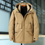 T&ouml;&ouml;riided Paksendatud puuvillane mantel Fat Man Plus Size Down polsterdatud jope Talvine lahtine meeste eriti suur mantel 8XL