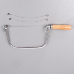 Puidust roostevabast terasest n&ouml;&ouml;risaag 2 n&ouml;&ouml;riga isetehtud seebi k&uuml;&uuml;nlavaha jaoks