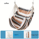 1 tk Reisi V&auml;litingimustes Kiik Hammock Paksustatud ja Suurendatud Vastupidav L&otilde;uendist Riputatav Korv Jooga Hammock oranž