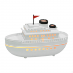 Air Humidifier in Ship Design with And Aroma Diffuser for Bedroom Red Wood Grain