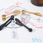 5/10 tk silma&uuml;mbruskreemi aplikaator lusikas rull l&auml;bipaistev massaažipulk kosmeetilised spaatlid kortsudevastane n&auml;omask nahahooldus akr&uuml;&uuml;l 5Pcs