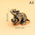 Messingist Loomad Hiired armastavad riisi kujukesi Autode v&otilde;tmehoidjad ripatsid Ehted isetehtud v&otilde;tmehoidjad Rippuvad tarvikud Armsad roti v&otilde;tmehoidjad kingitused 3.2*2cm