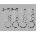 32 tk ABC ventiiliploki tihendikomplekt Mercedes Benz S500/S600/SL55/SL65/SL500/SL600 jaoks