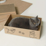 Cat Scratcher Box Scratching Mat Scratch Resistant Easy to Clean Pet Supplies Furniture Protector