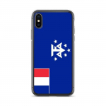 Coque T&eacute;lephone Drapeau Antarctique fran&ccedil;aise &ndash; iPhone XS Max