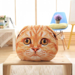 Kristallsameti padi, Diivanipadi, Eemaldatav Pestav Padi, Joonisfilmi Simulatsioon Armas Kassipoja Padi, Pl&uuml;&uuml;sist Sametpadi, Diivani Kaunistus 40*40cm