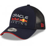 Kepikene - NEW ERA - Trucker A-Frame Snapback - Red Bull Racing - Valge - 100% pol&uuml;ester punane