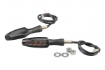 Kijima 219-5193 Mootorrattaosad LED-suunatuli, K&otilde;rge heledus 4 LED-i, Suitsuklaasist korpus, E-m&auml;rgiga sertifitseeritud,