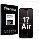 Verre Tremp&eacute; pour iPhone 17 AIR [Pack 2] Film Vitre Protection Ecran Phonillico&reg;