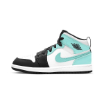 Air Jordan 1 Mid PS Tropical Twist Laste tossud Sinakasroheline Valge Must 640734-132 28