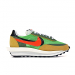 sacai x Nike LDWaffle Green Gusto Unisex tossud Must-Varsity-Maize-Safety-Orange BV0073-300 36